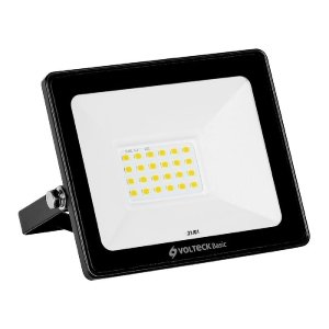 Reflector ultra delgado LED 20 W luz de día, Volteck Basic 22041