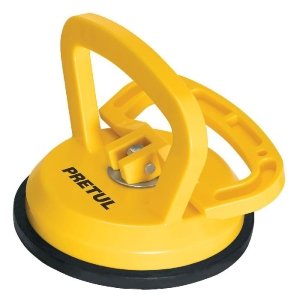 Ventosa de plástico para vidrio, 1 copa de succión, Pretul 23050