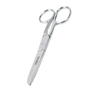 Tijera 6' ojo grande acero inoxidable para costura, PRETUL