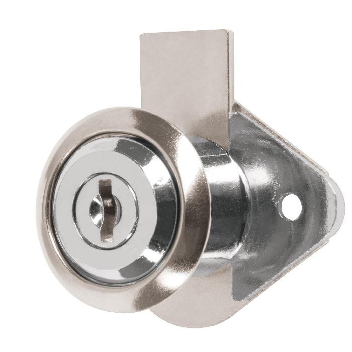 23506.jpg Cerradura para mueble, modelo 21, cromo, Hermex Basic 23506 - Image 1