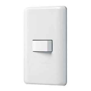Placa armada con 1 interruptor sencillo, Volteck Basic 25078