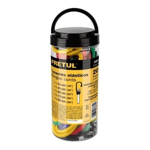 Juego de 20 tensores elásticos, Pretul 25090