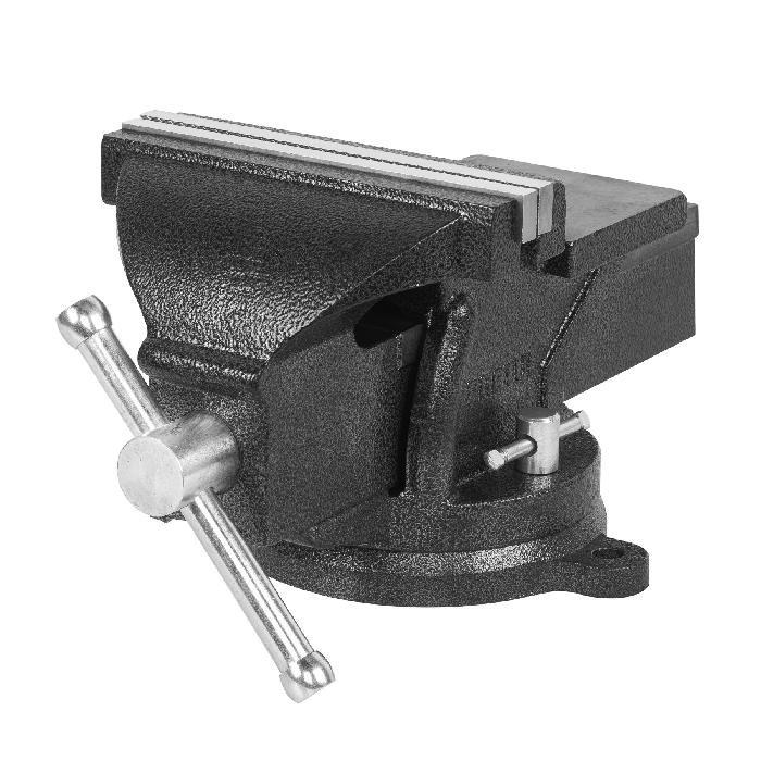 26044.jpg Tornillo de banco 8' de hierro gris, Pretul 26044 - Image 1