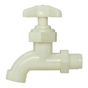 Llave para manguera, de plástico 65 g, entrada 1/2', Pretul 29030