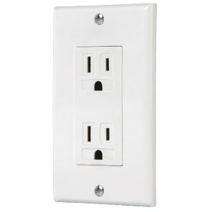 Placa armada contacto dúplex, 2 polos + tierra Classic 40016