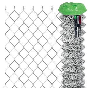 Rollo malla ciclónica cal.11, 1.75x20m, abertura 69mm, 59kg