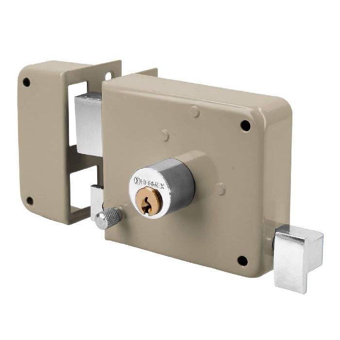 43573.jpg Cerradura sobreponer izq clásica, llave tradicional, caja 43573 - Image 1