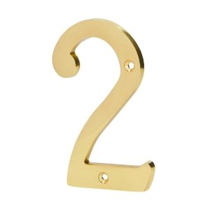 Número 2 de latón sólido 4', Hermex 43680