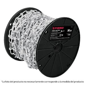 Metro de cadena tipo Víctor de 4.1 mm en carrete de 15 m 44194