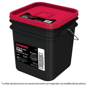 Metro de cadena pulida de 5/16', 20 m en cubeta, Fiero 44263