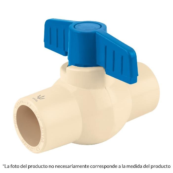 45047.jpg Válvula de esfera de CPVC 1/2', Foset 45047 - Image 1