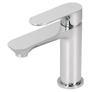 Monomando cromo cuello corto para lavabo, Foset Riviera 45190