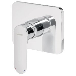 Monomando cromo para regadera sin desviador, Foset 45199
