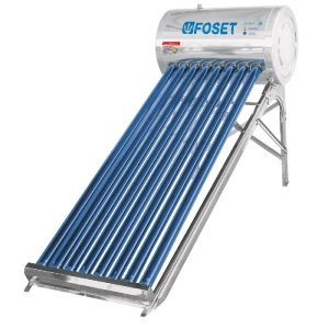 Calentador solar de agua de 8 tubos 92 L, 2 personas, Foset 45274