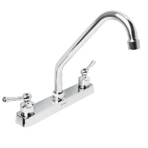 Mezcladora 8' fregadero, ABS, cuello largo, palanca, BASIC