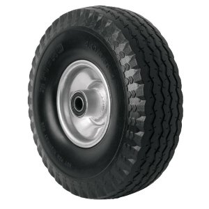 Rueda imponchable 10' para eje central, Truper 45909