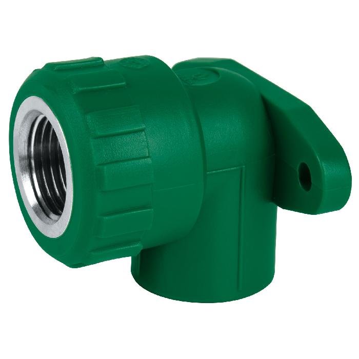 46036.jpg Codo oreja 90° PPR, 1/2', hembra con inserto metálico, Foset - Image 1