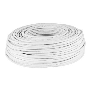 Rollo de 100 m de cable THHW-LS 8 AWG blanco, Volteck 46054