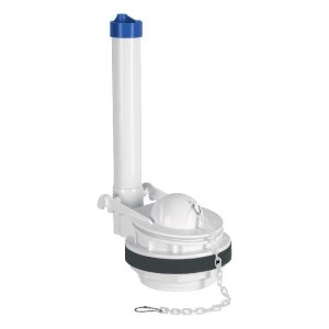 Válvula de descarga 3' para WC de 2 pzas, cadena plástica 46223