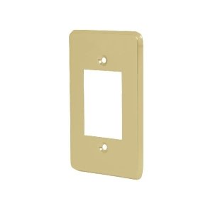 Placa 3 módulos, de aluminio, línea Económica, Volteck 46437