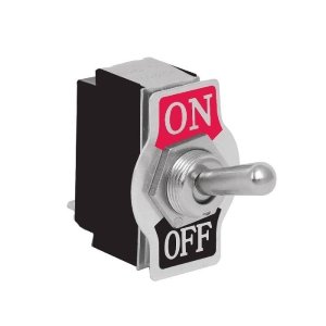 Interruptor de palanca, 2 tornillos, Volteck 46442