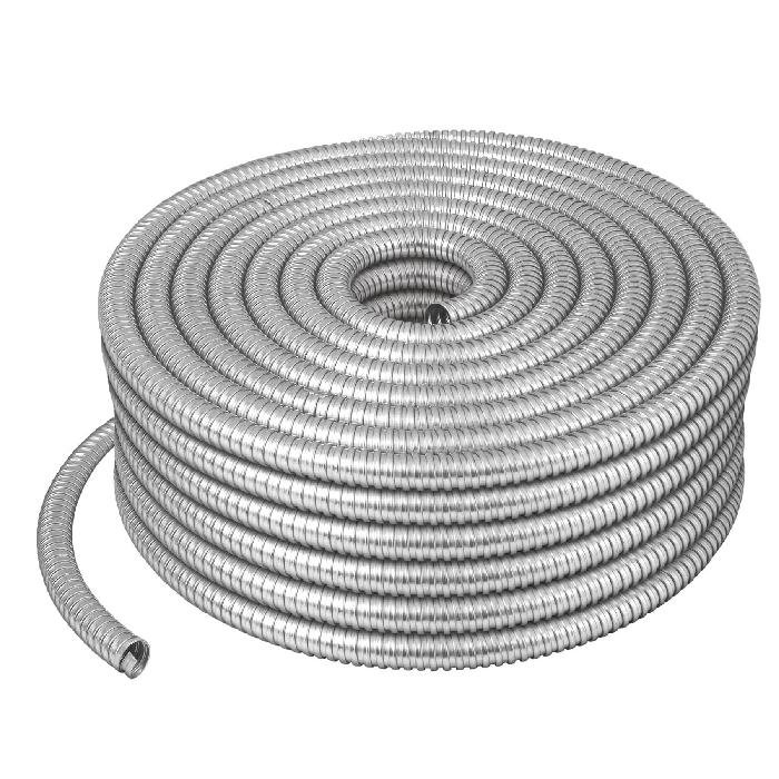 46902.jpg Rollo de 50 m de tubo flexible metálico de 1', Volteck 46902 - Image 1