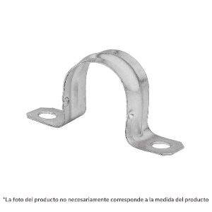 Bolsa con 10 abrazaderas 1/2' tipo omega para tubo, Volteck 46923