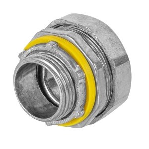 Conector recto 3/4' para tubo liquid tight, Volteck 46931