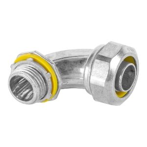 Conector curvo de 1/2' para tubo liquid tight, Volteck 46933