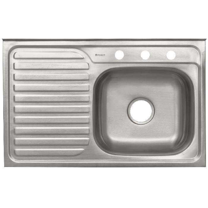 47027.jpg Tarja de sobreponer tina derecha 80 x 50 cm, Foset Basic 47027 - Image 1