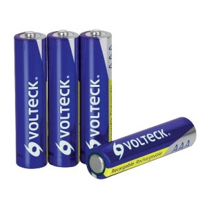 Blíster con 4 pilas AAA recargables uso general, 600 mAh 47201