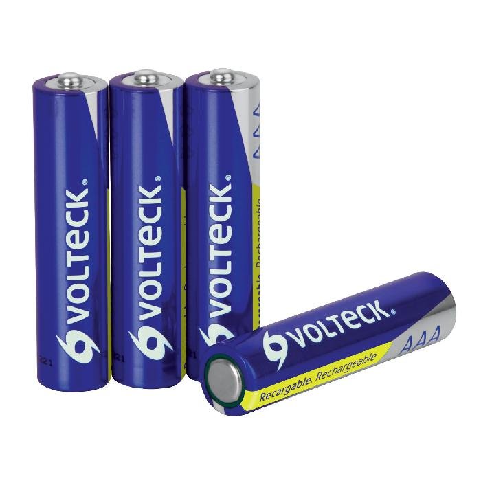 47201.jpg Blíster con 4 pilas AAA recargables uso general, 600 mAh 47201 - Image 1