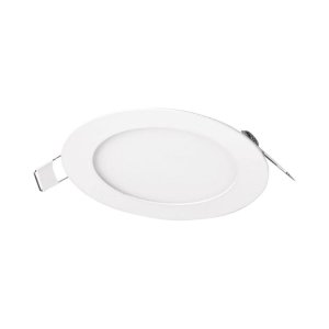 Luminario ultra delgado LED 6 W empotrar redondo luz cálida 47409