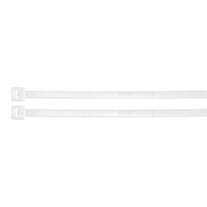 Bolsa con 1000 cinchos plásticos 50lb, 300x4.5 mm, naturales