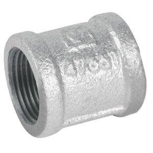 Cople reforzado de acero galvanizado de 3/4', Foset 47551