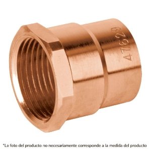 Conector de cobre de rosca interior 1/2', Foset Basic 47628