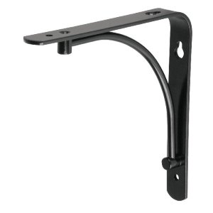 Ménsula reforzada negra 6 x 6' diseño alambrón, Fiero 47694