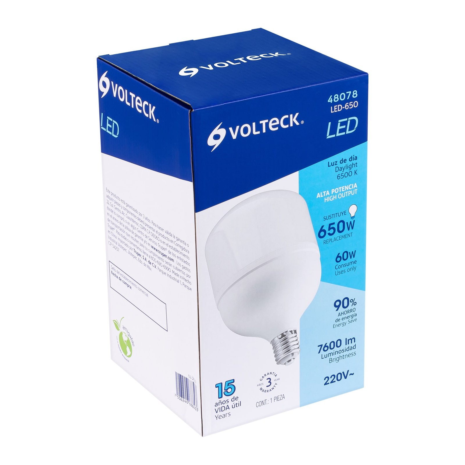 48078.jpg Lámpara LED alta potencia 60 W (equiv. 650 W), luz de día 48078 - Image 1