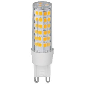 Lámpara de LED tipo cápsula 4 W base G9 luz cálida, blíster 48102