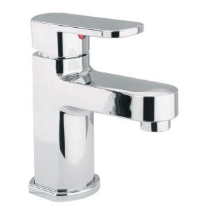 Monomando plástico para lavabo, maneral plano, Foset Basic 48192