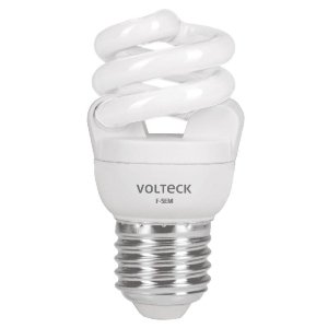 Lámpara espiral mini T2 5 W luz de día en blíster, Volteck 48200