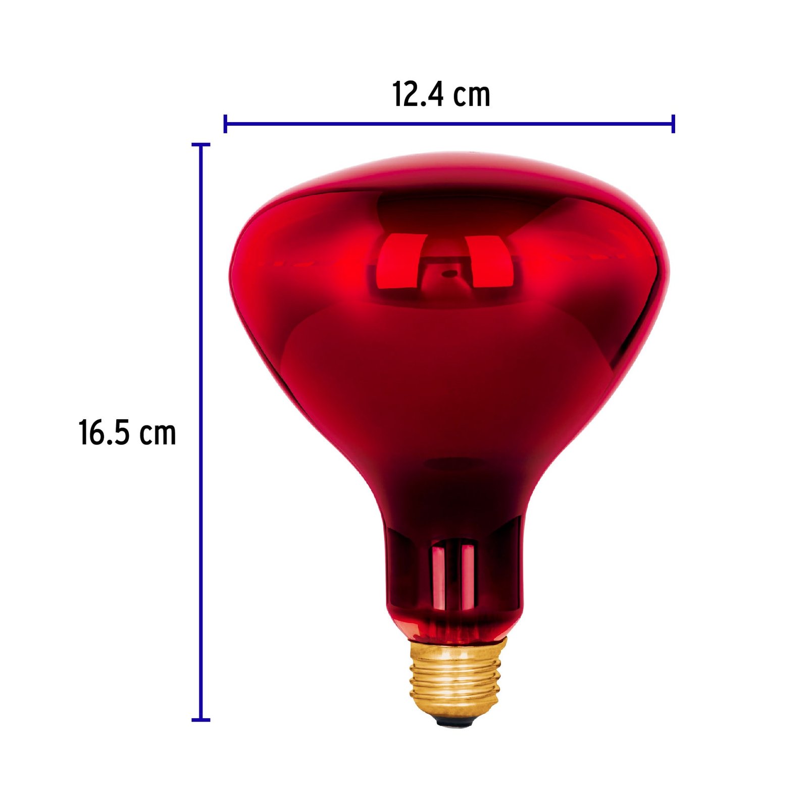 48324.jpg Lámpara BR-40 250 W tipo reflector infrarrojo terapéutico 48324 - Image 1