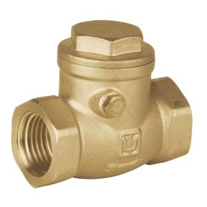 Válvula check horizontal de latón, 1/2', Foset 48510