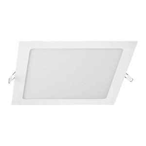 Luminario ultradelgado cuadrado p/empotrar 18W, luz de día 48542