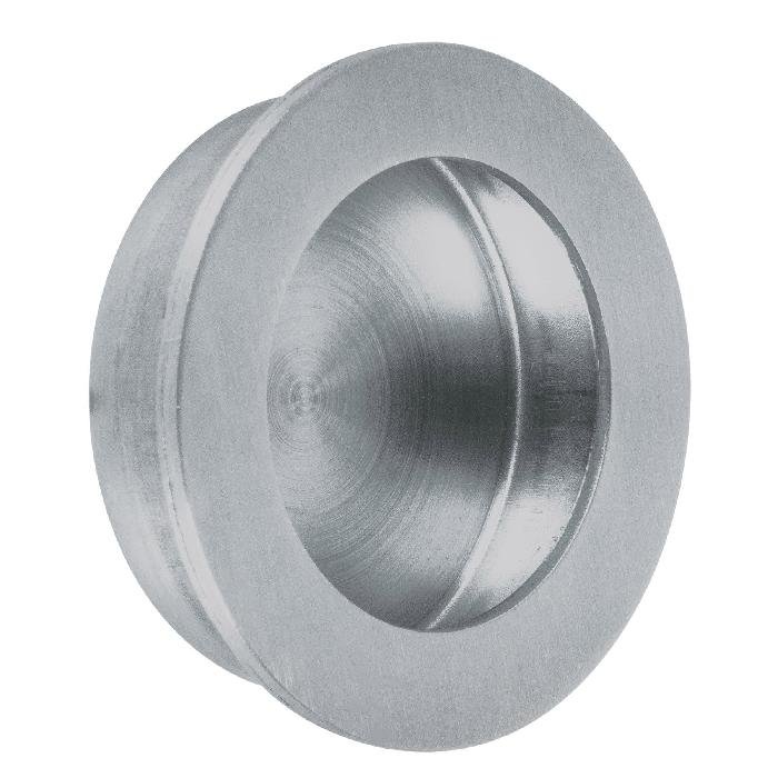 48998.jpg Jaladera de embutir circular No. 3 acabado cromo mate 48998 - Image 1