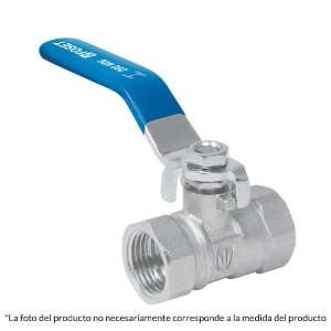 Válvula de esfera de latón, roscable 3', Foset 49015
