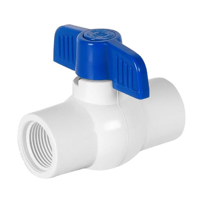 49151.jpg Válvula esfera de PVC 3/4' roscable, Foset 49151 - Image 1