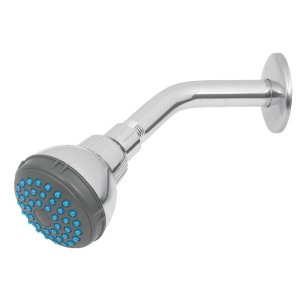 Regadera redonda 2-1/2' brazo y chapetón de acero, Basic 49245