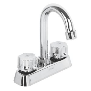Mezcladora plástica 4' p/lavabo, cuello tipo bar, hex Basic 49288