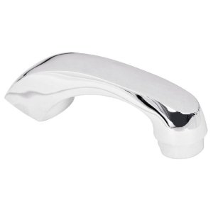 Cuello nariz corta para mezcladora de lavabo, cromo, Basic